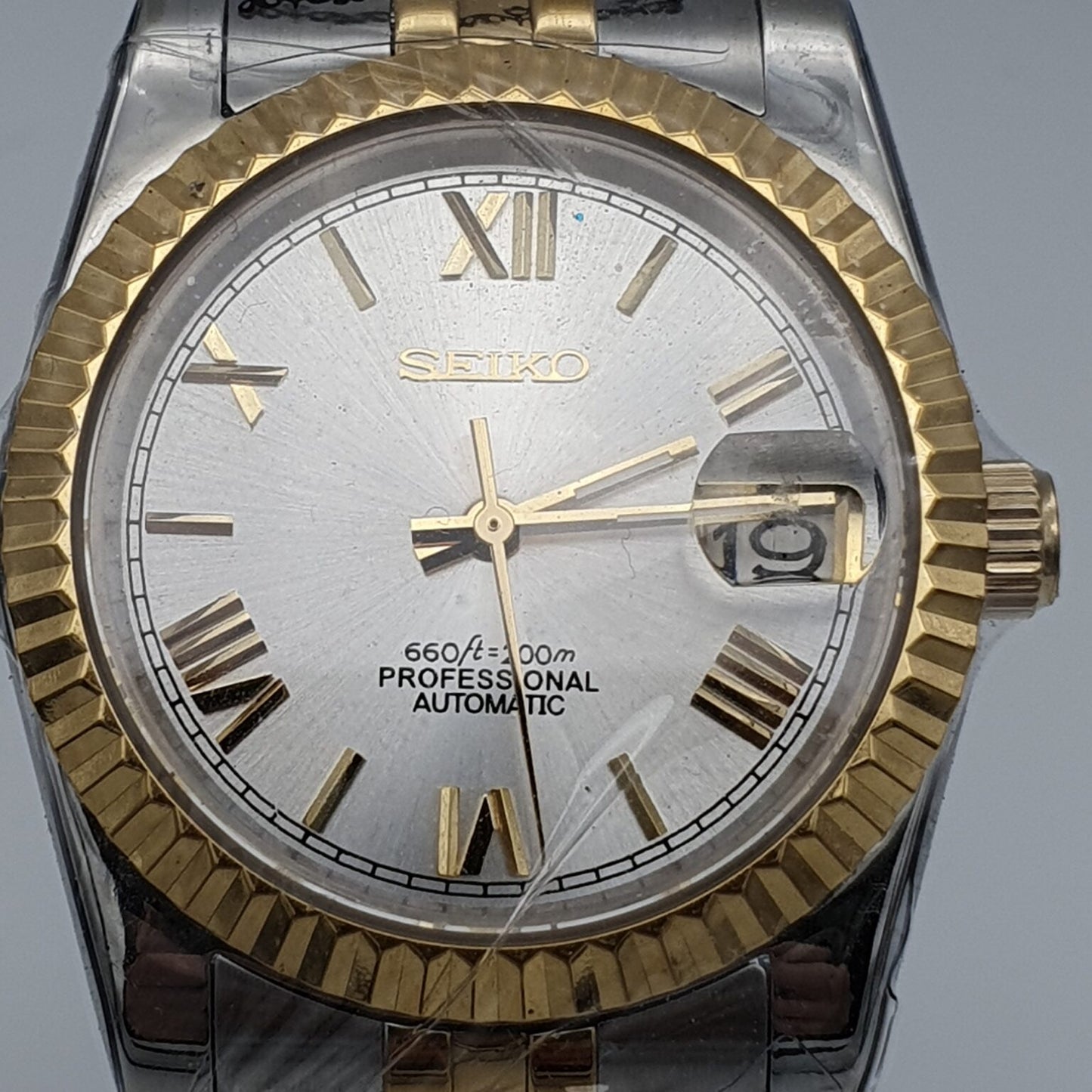 Datejust Gold White Roman Mod (Two Tone)