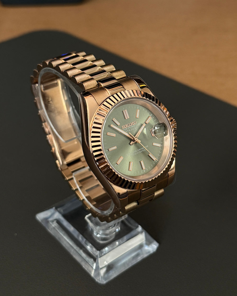 Datejust Rose Olive Mod