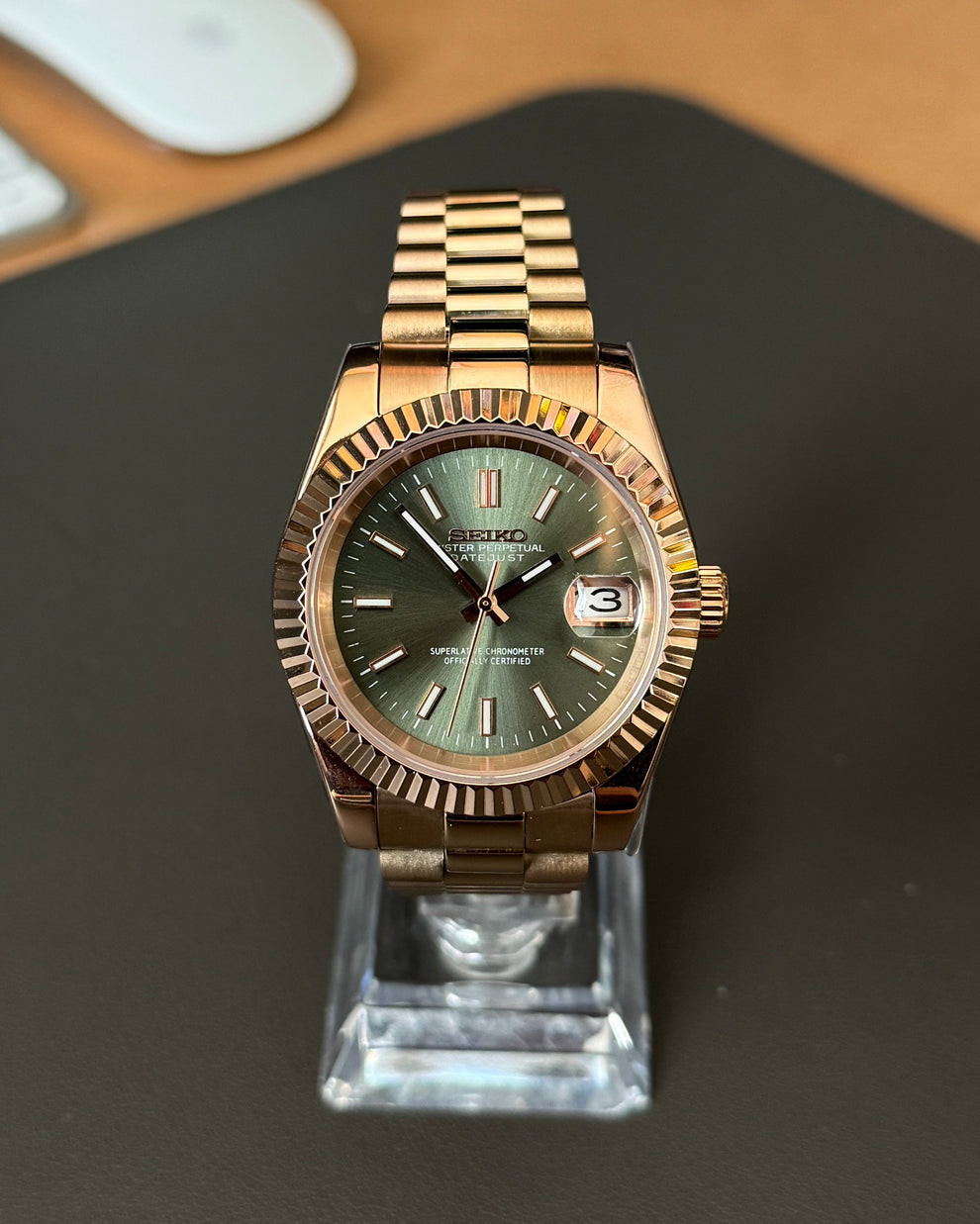Datejust Rose Olive Mod