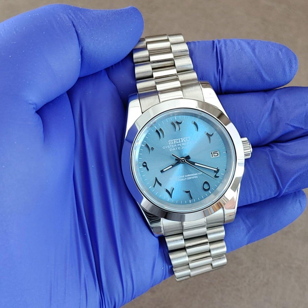 Datejust Ice Blue Mod (Arabic)