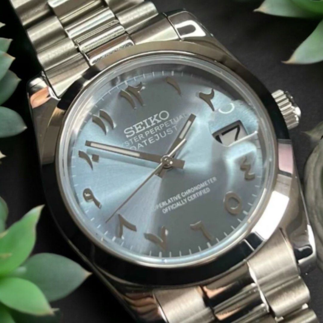 Datejust Ice Blue Mod (Arabic)