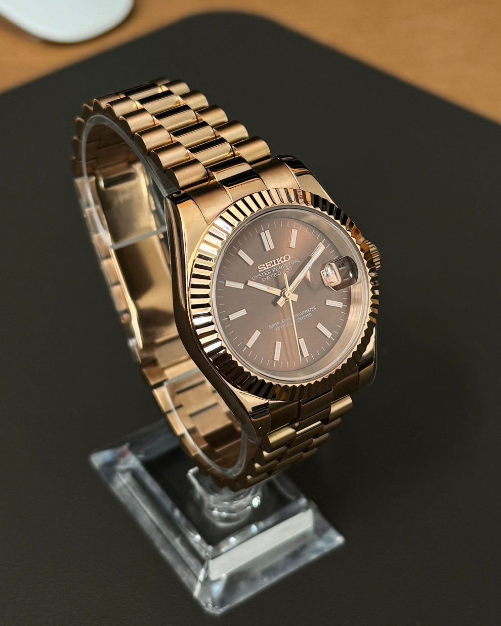 Datejust Rose Brown Mod
