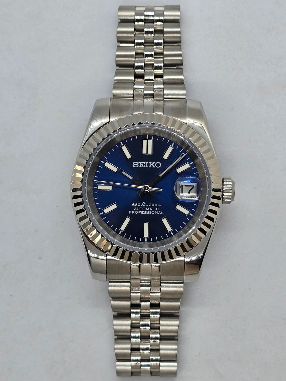 Datejust Steel Blue Mod