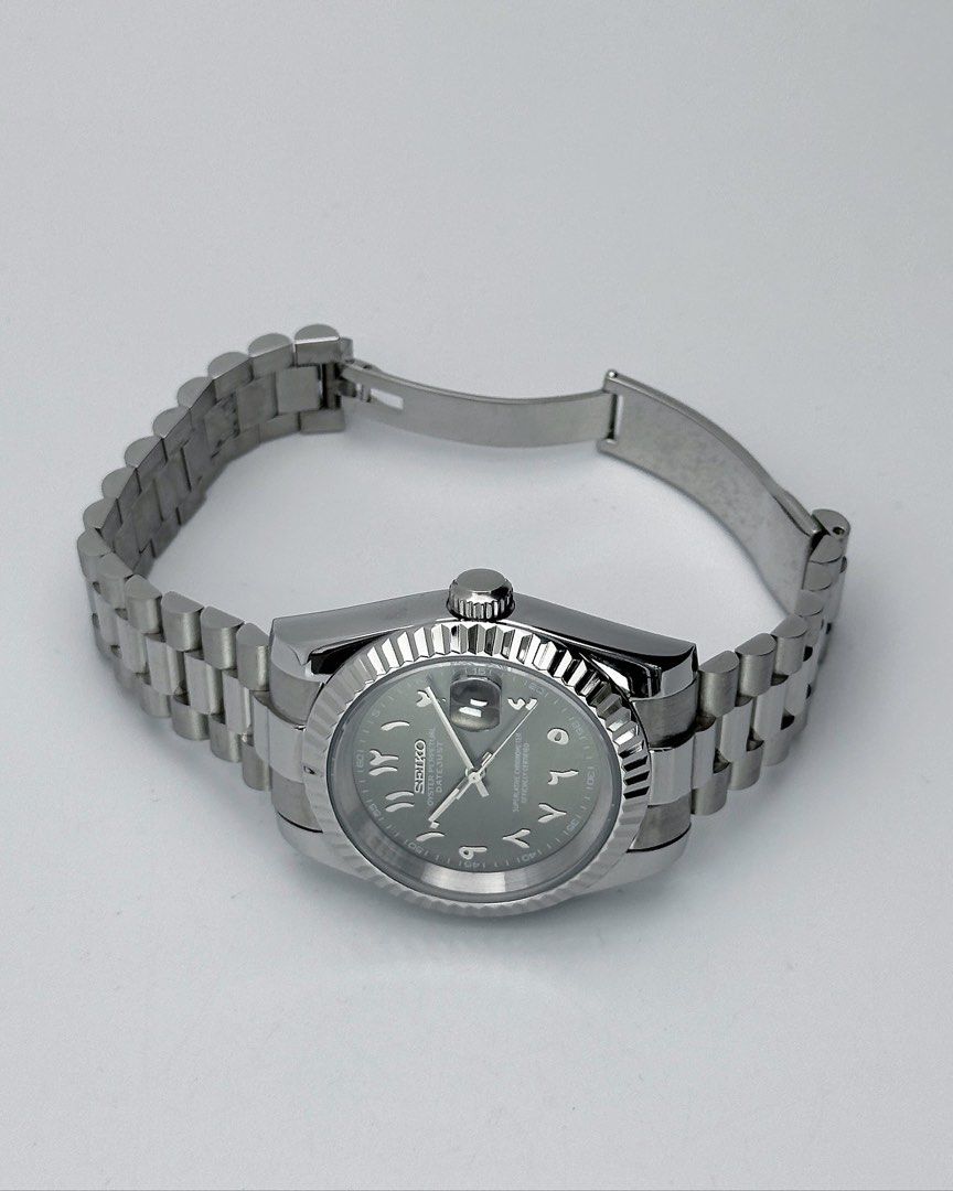 Datejust Dark Grey Mod (Arabic)