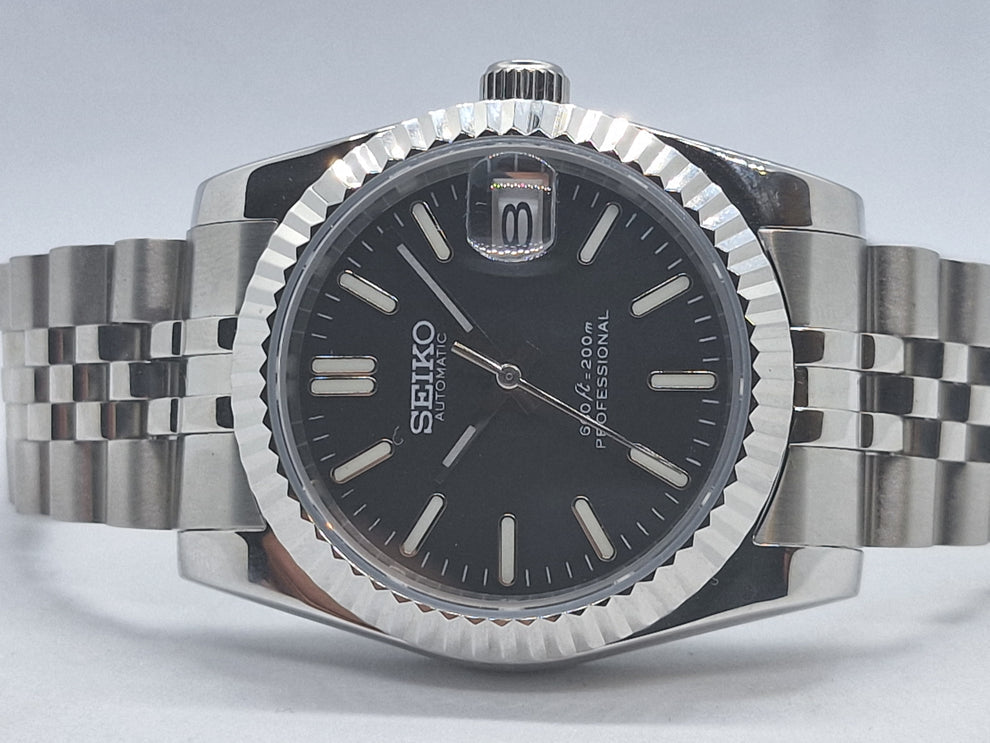 Datejust Steel Black Mod