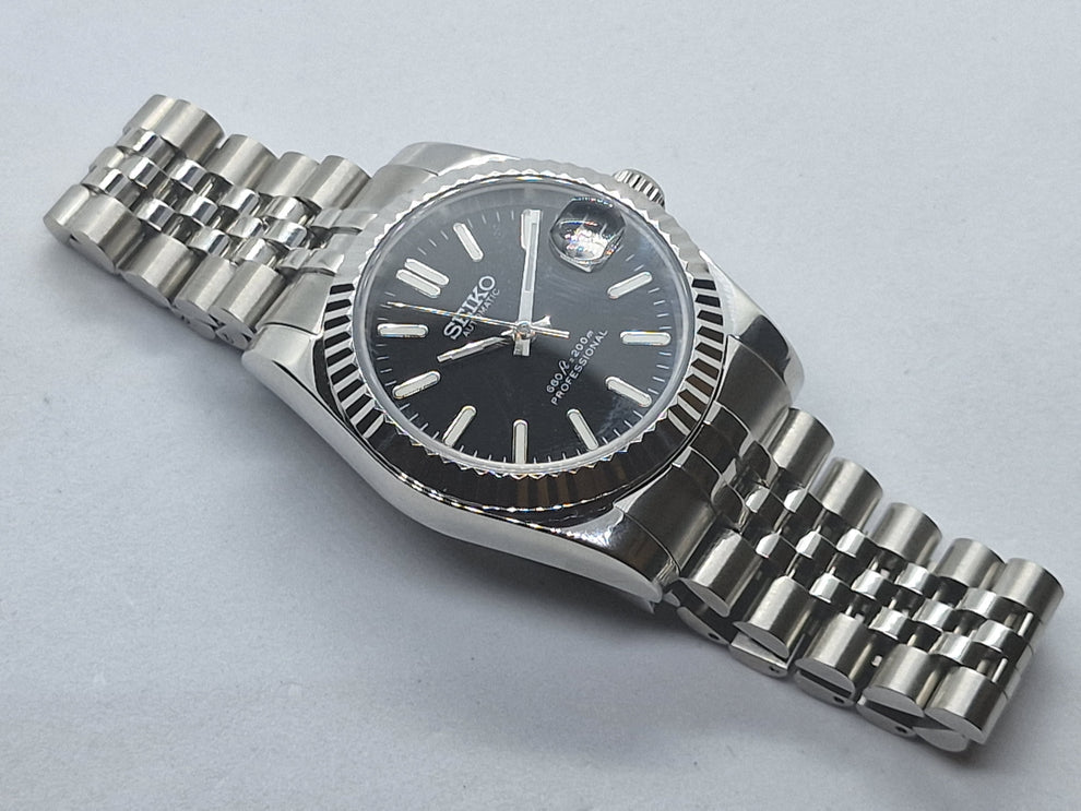 Datejust Steel Black Mod