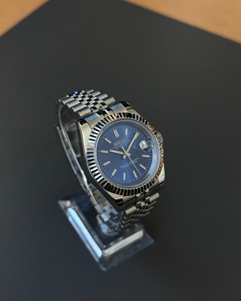 Datejust Steel Deep Blue Mod