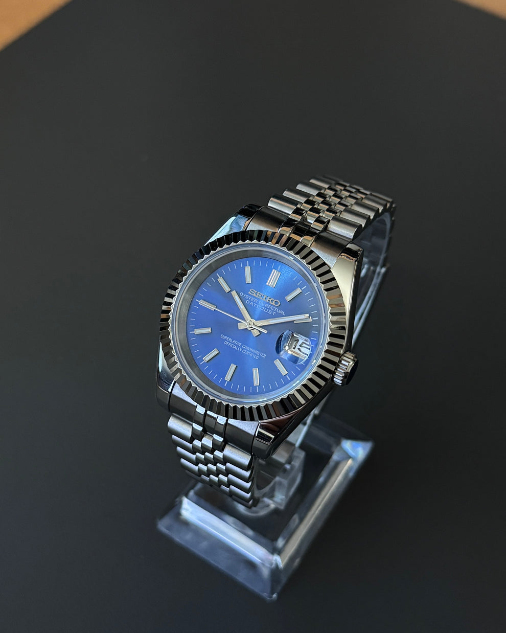 Datejust Steel Deep Blue Mod