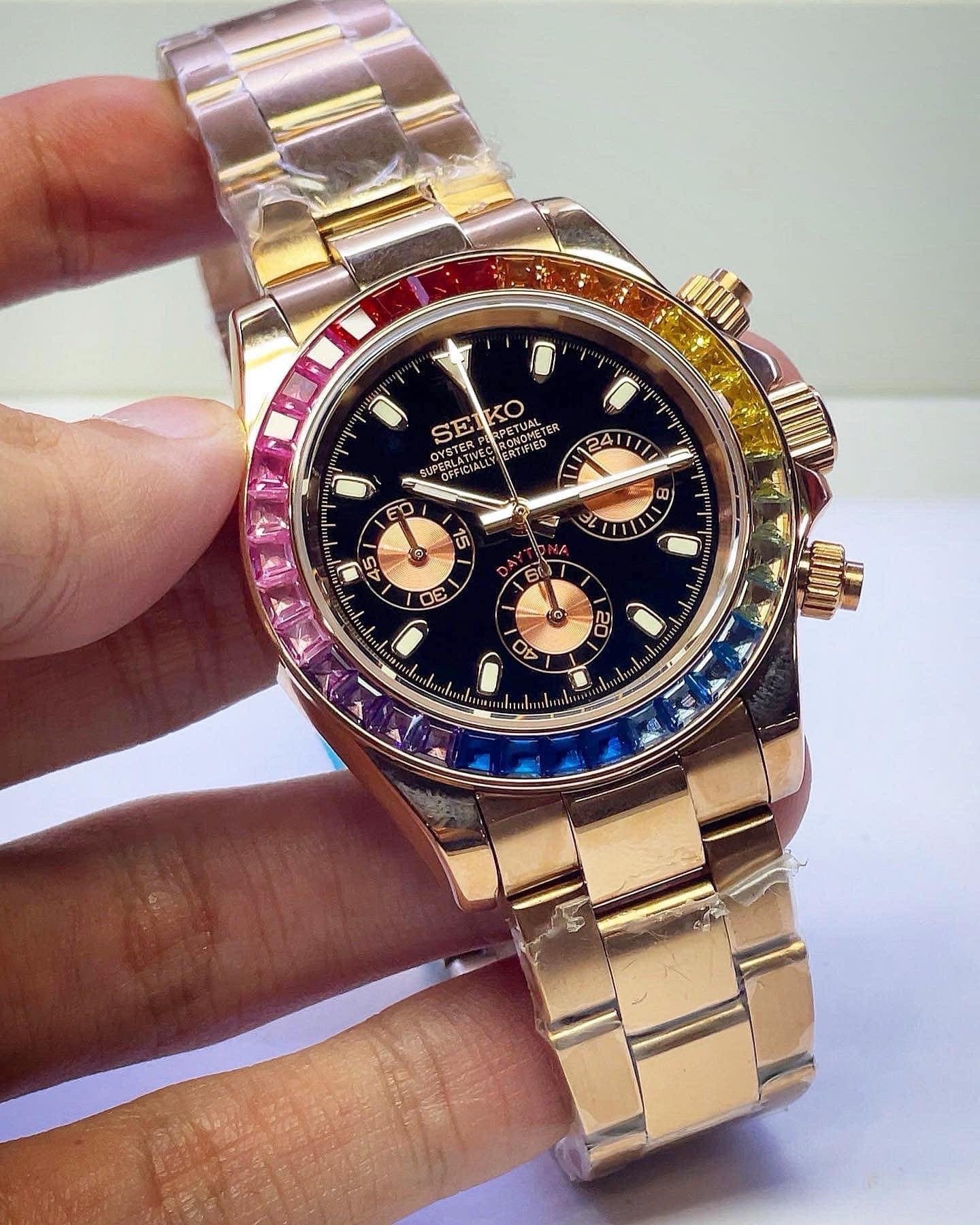 Daytona Rose Gold Rainbow Mod