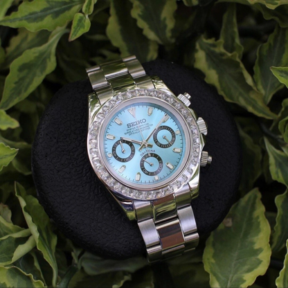 Daytona Steel Ice Blue Mod (Diamond Bezel)