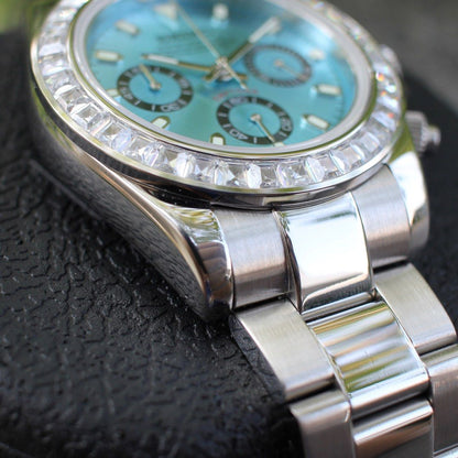 Daytona Steel Ice Blue Mod (Diamond Bezel)