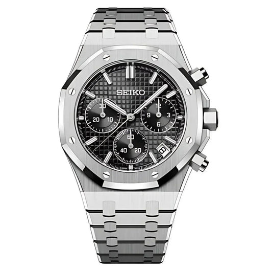 Royal Oak Steel Black Mod (Chronograph)