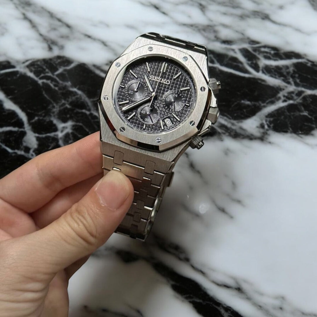 Royal Oak Steel Black Mod (Chronograph)
