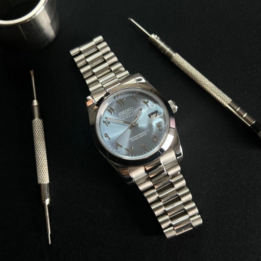 Datejust Ice Blue Mod (Arabic)