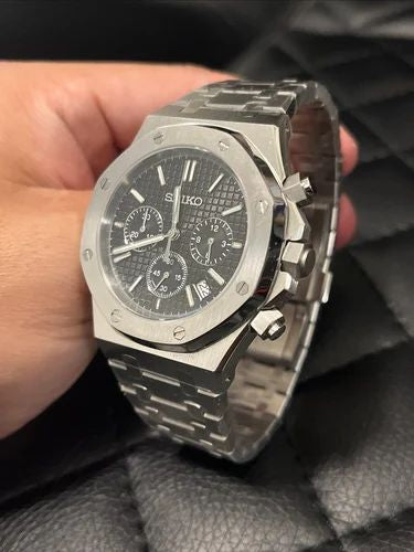 Royal Oak Steel Black Mod (Chronograph)
