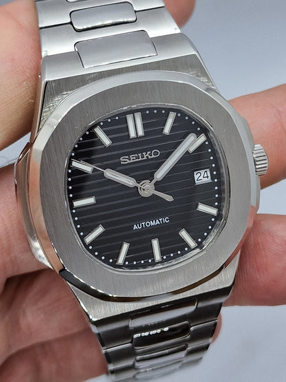 Nautilus Steel Black Mod