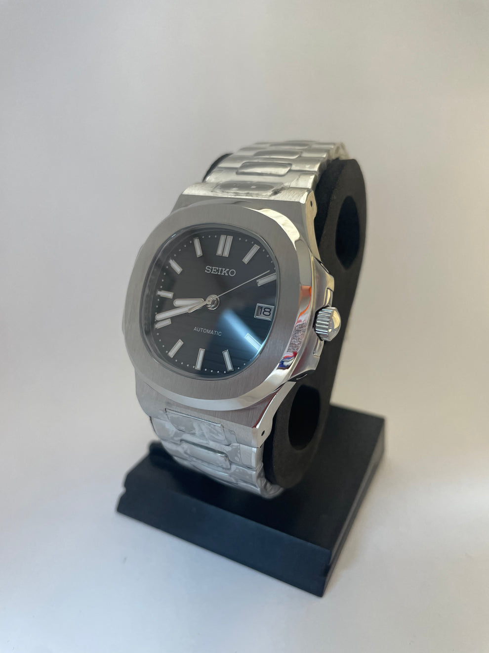 Nautilus Steel Black Mod