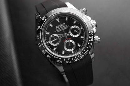Daytona Steel Black Mod (Rubber Strap)