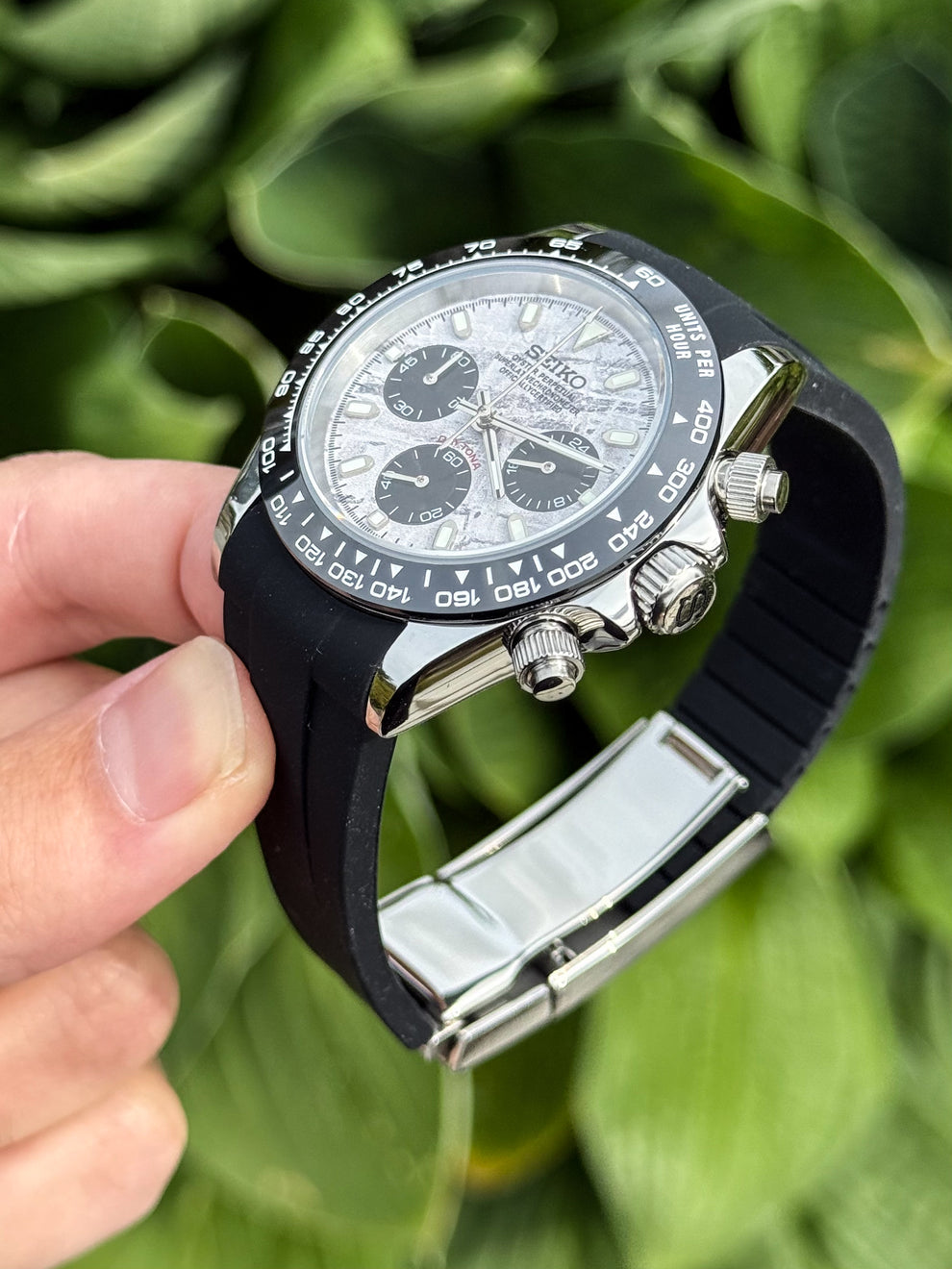 Daytona Textured Panda Mod (Rubber Strap)