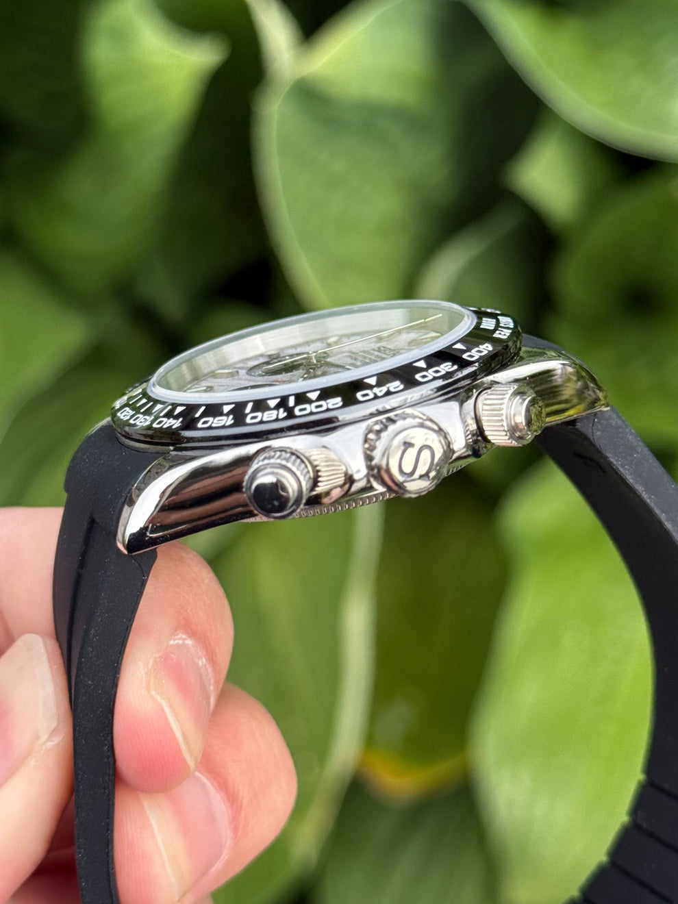 Daytona Textured Panda Mod (Rubber Strap)