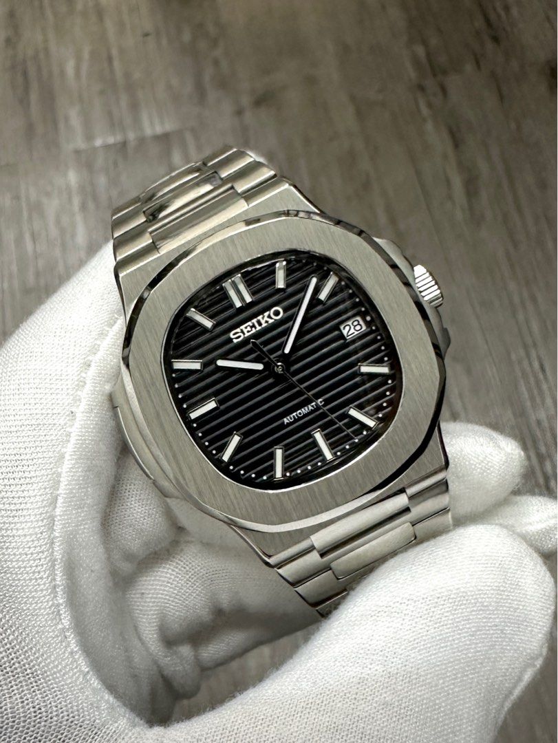 Nautilus Steel Black Mod