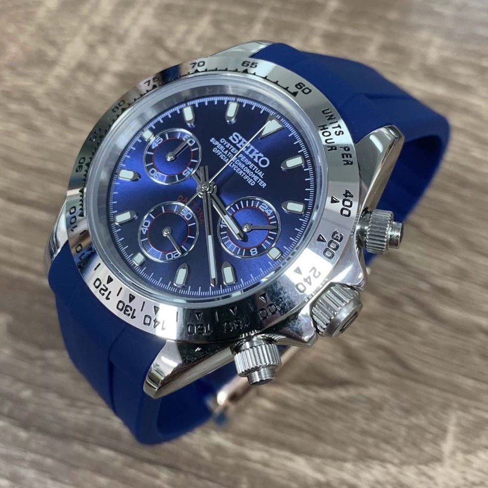 Daytona Steel Blue Mod (Rubber Strap)