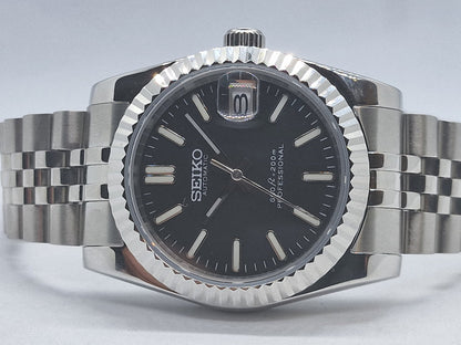 Datejust Steel Black Mod
