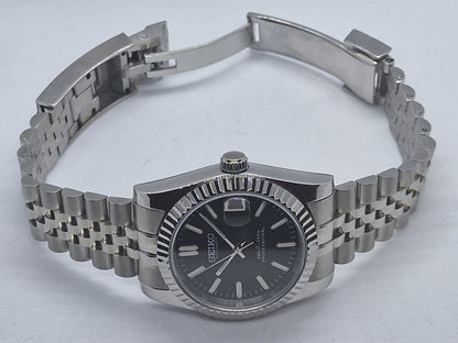 Datejust Steel Black Mod