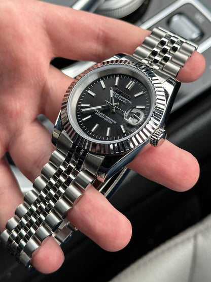 Datejust Steel Black Mod