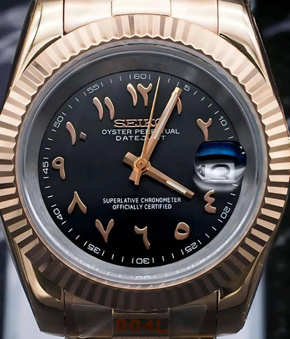 Datejust Rose Black Mod (Arabic)