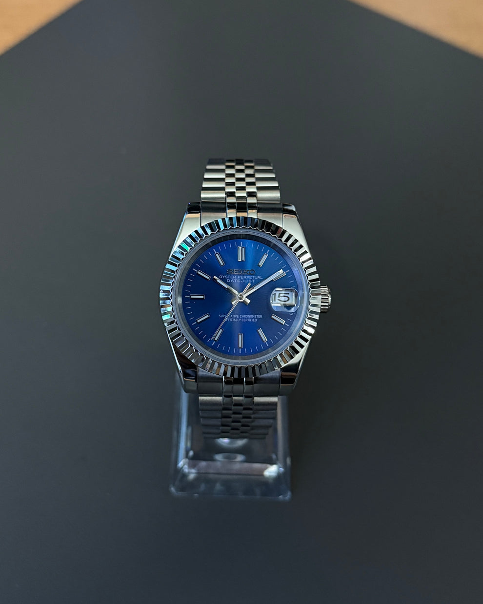 Datejust Steel Deep Blue Mod