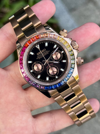 Daytona Rose Gold Rainbow Mod