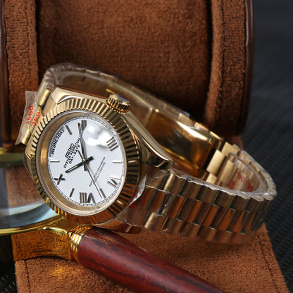 DayDate Gold White Mod