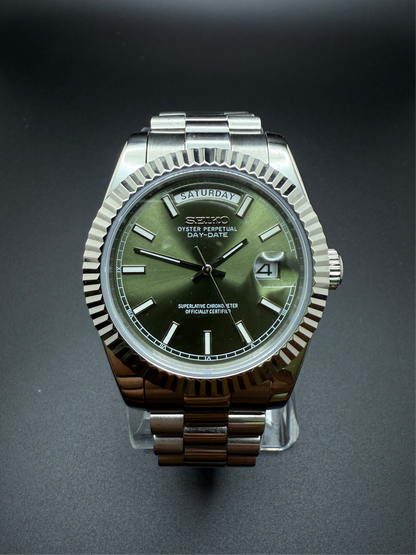 DayDate Steel Olive Mod