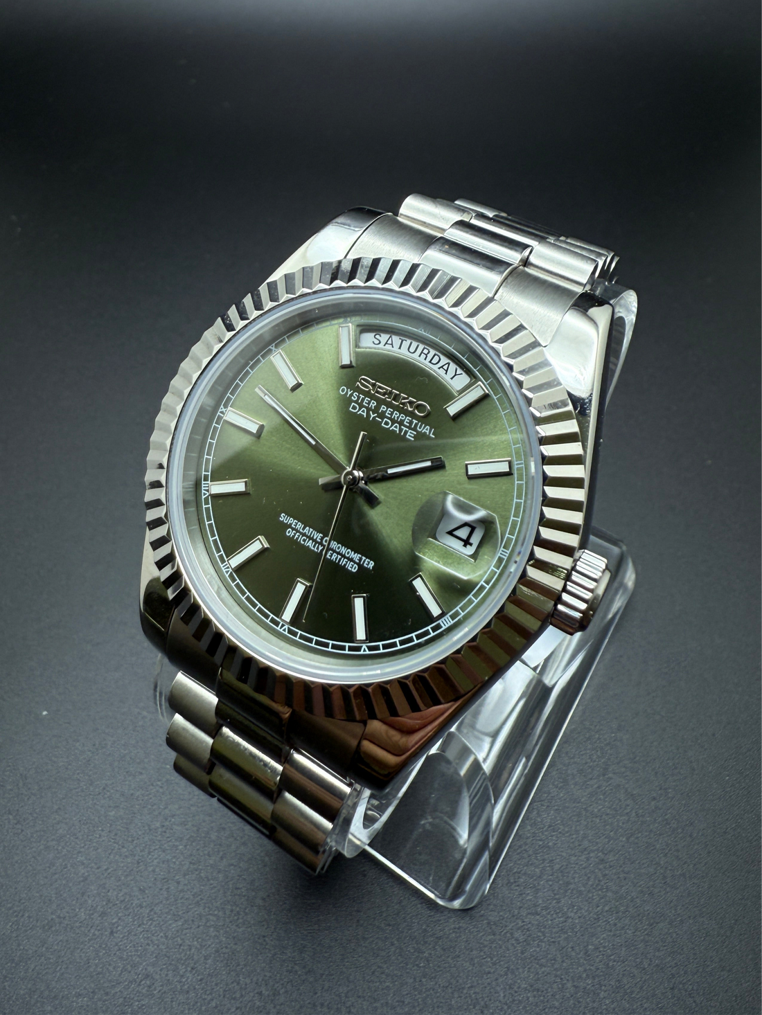 DayDate Steel Olive Mod