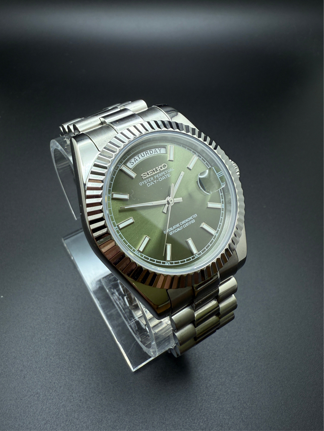 DayDate Steel Olive Mod